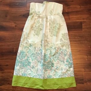 Strapless Summer Dress